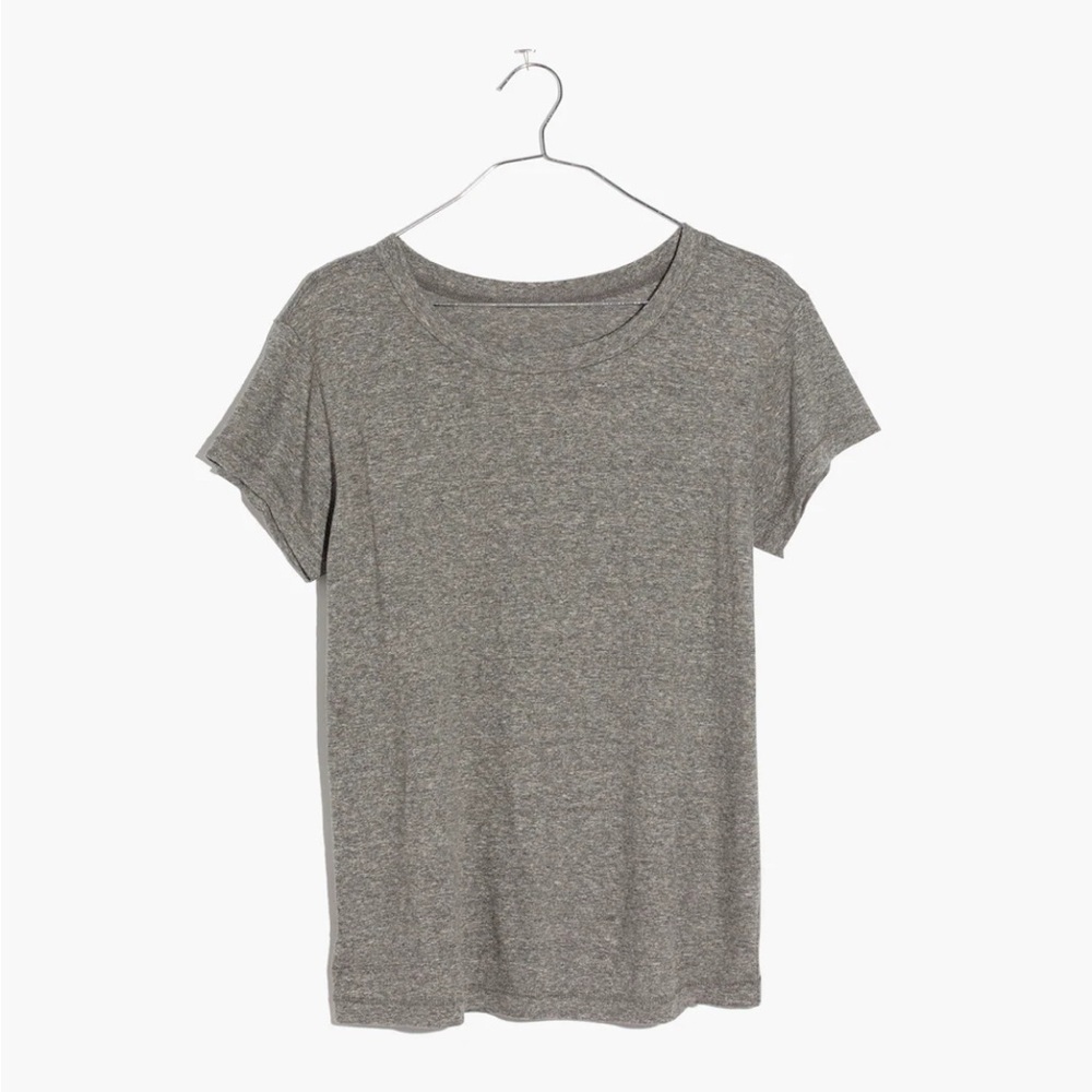 Madewell Gray Short Sleeve Tee